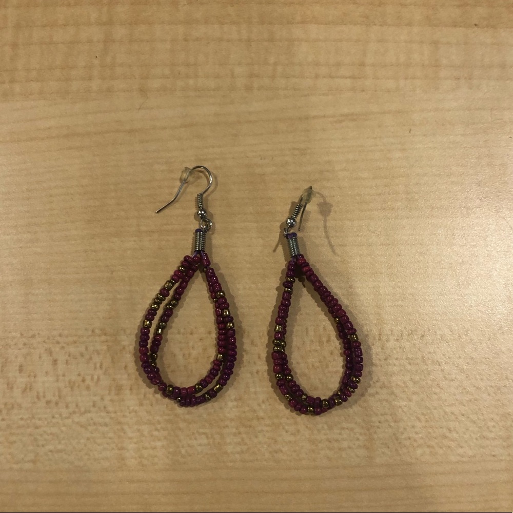 beaded earrings